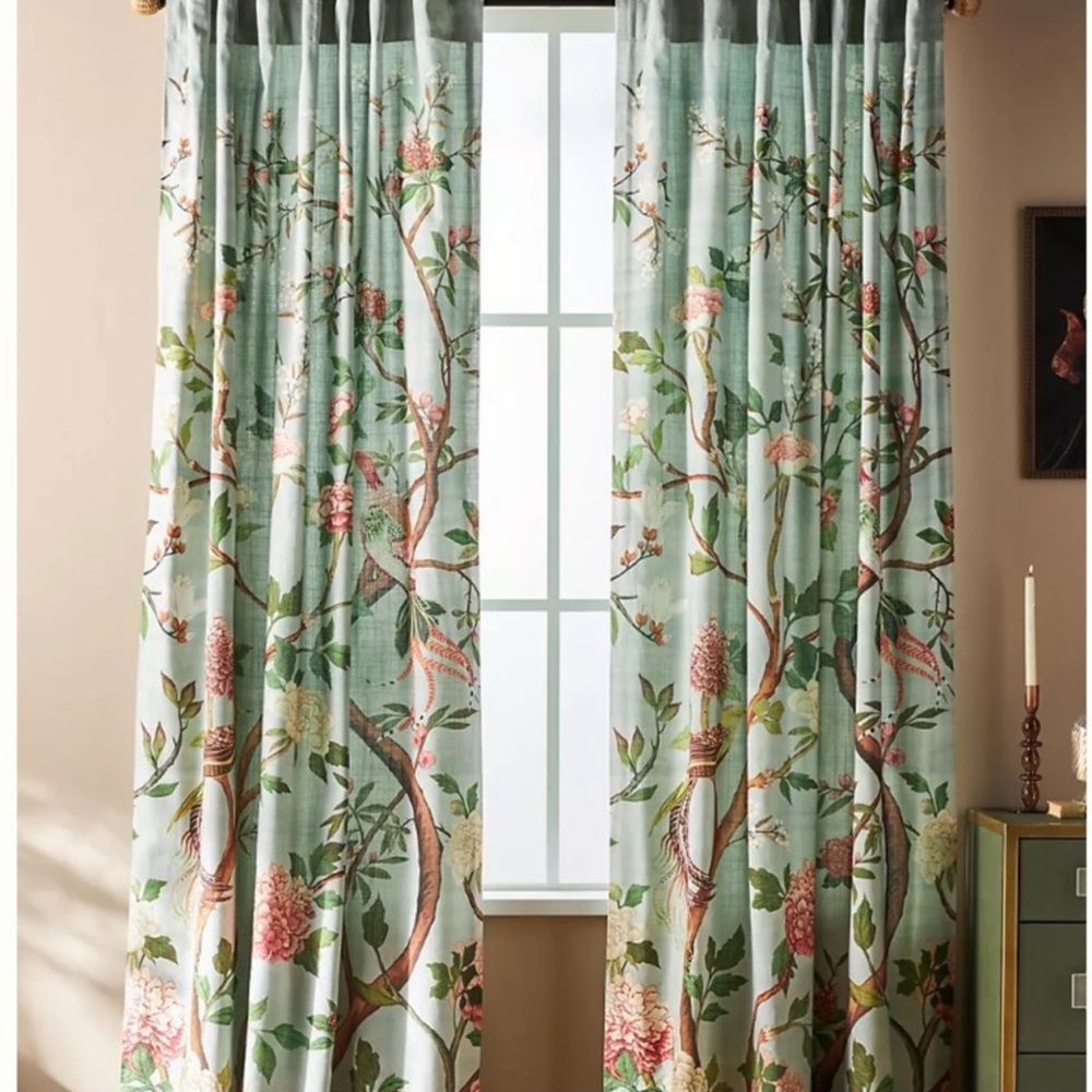 Anthropologie Haven view curtain panels